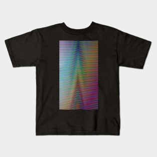 Rainbow  wave Kids T-Shirt